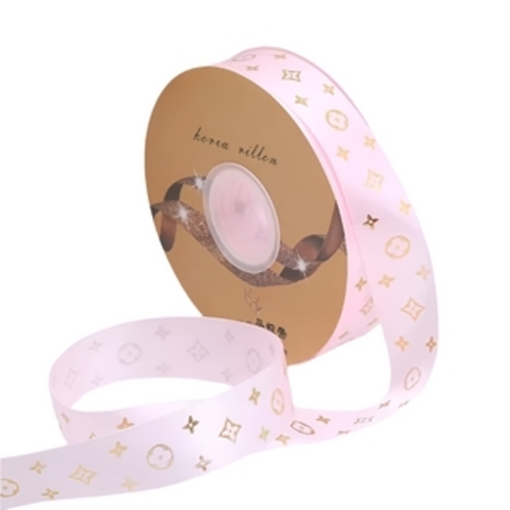 Pink and Gold Decorative Ribbon